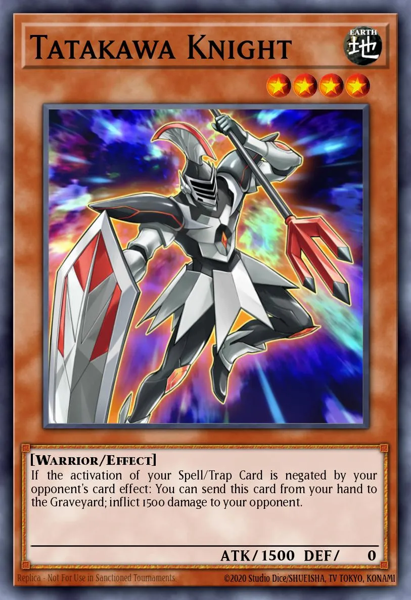 Tatakawa Knight · Lord of the Tachyon Galaxy Sneak Peek Participation Card 18444902/1
