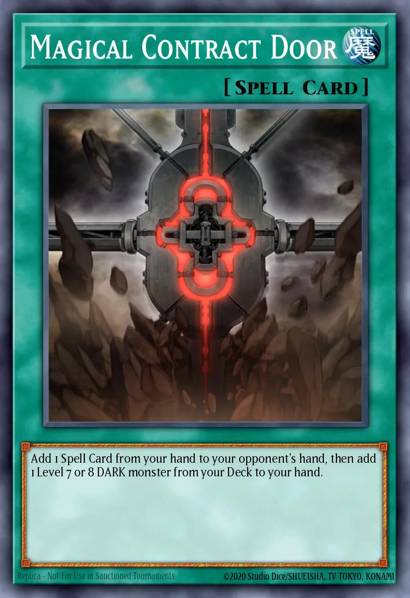 Magical Contract Door · Yu-Gi-Oh! The Dark Side of Dimensions Movie Pack: Gold Edition 18809562/61