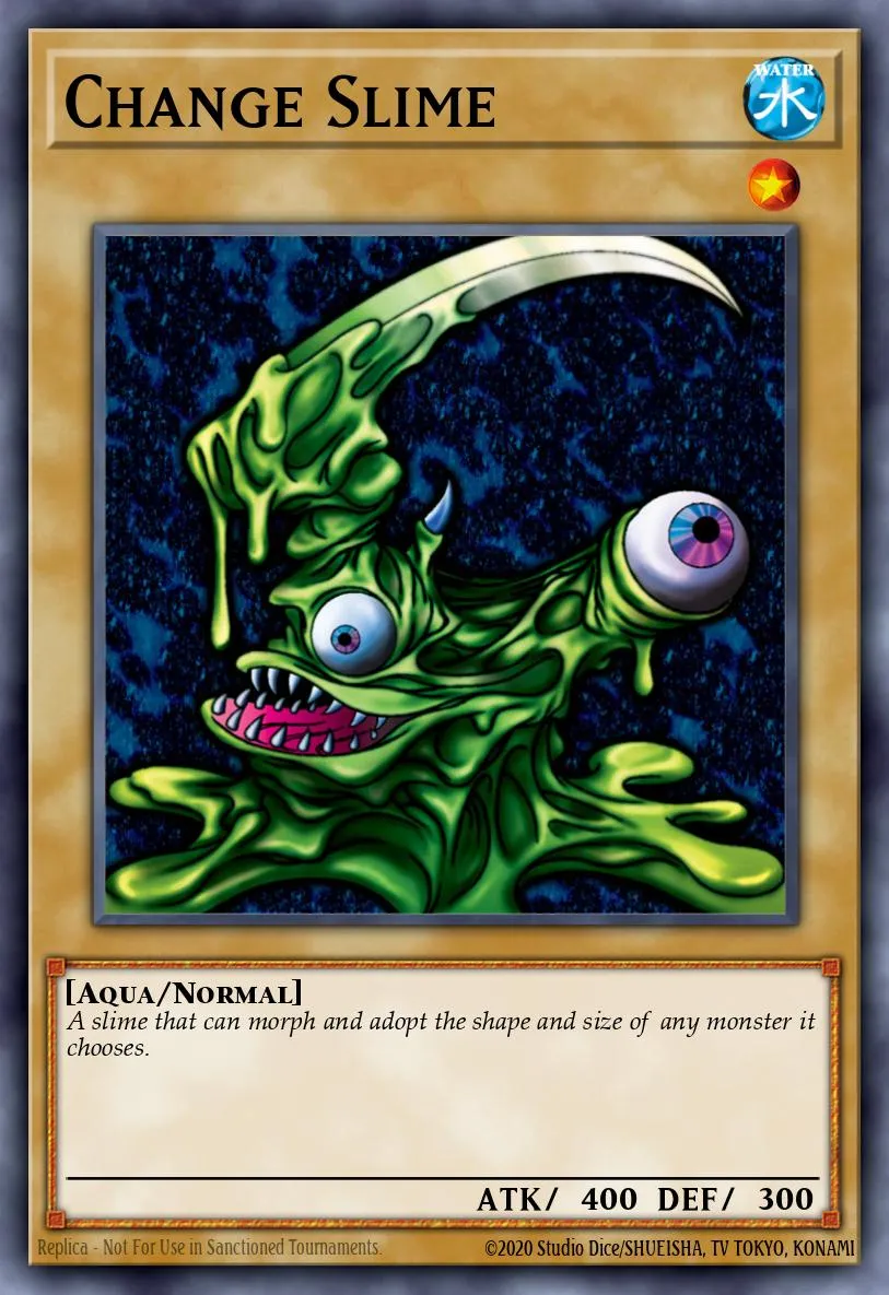 Change Slime · Speed Duel: Trials of the Kingdom Sneak Peek participation cards 18914778/10