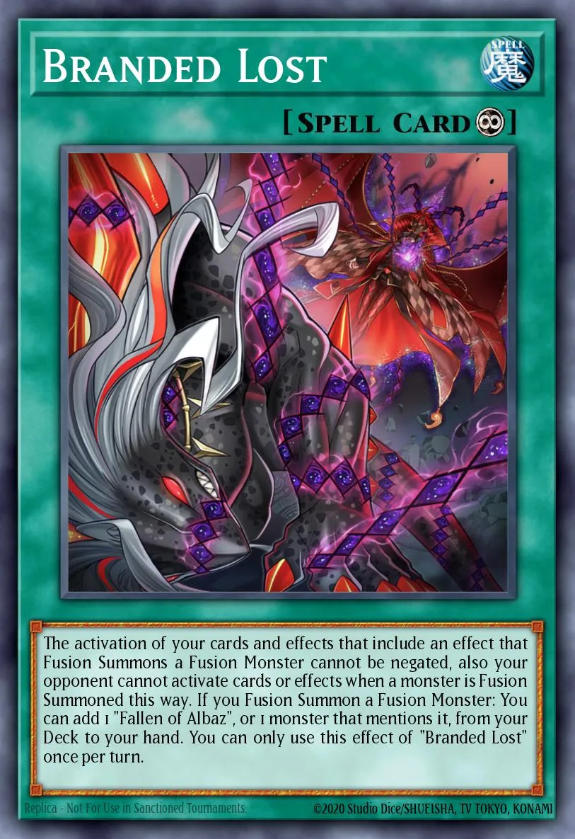 Branded Lost · Structure Deck: Albaz Strike 18973184/46