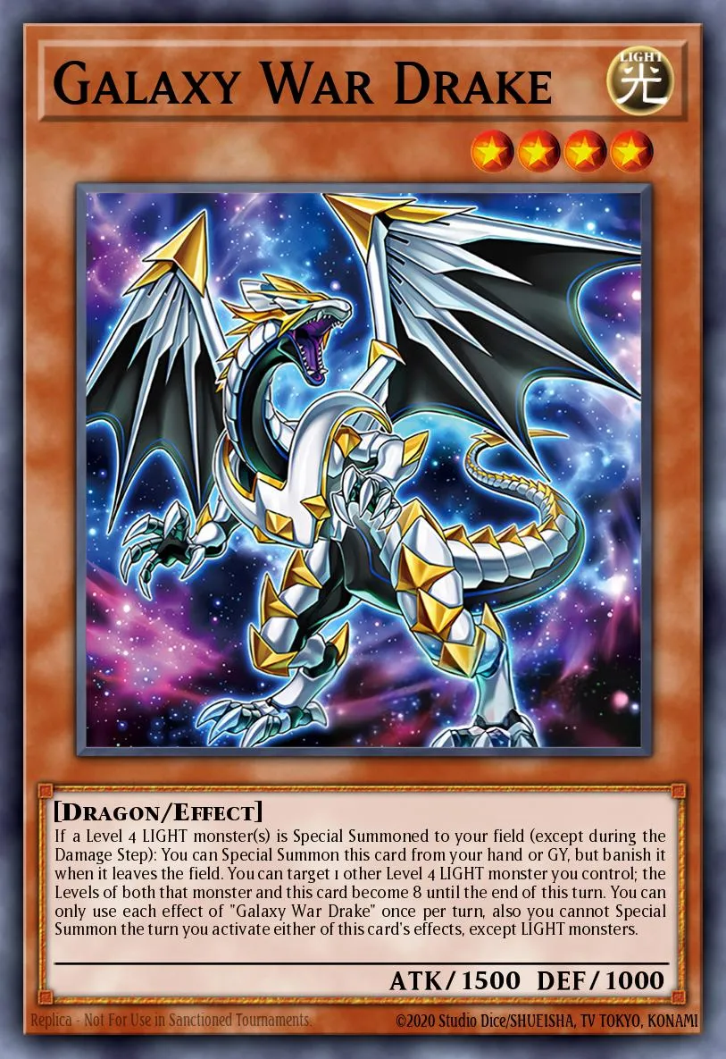 Galaxy War Drake · Yu-Gi-Oh (No Set) 19316241