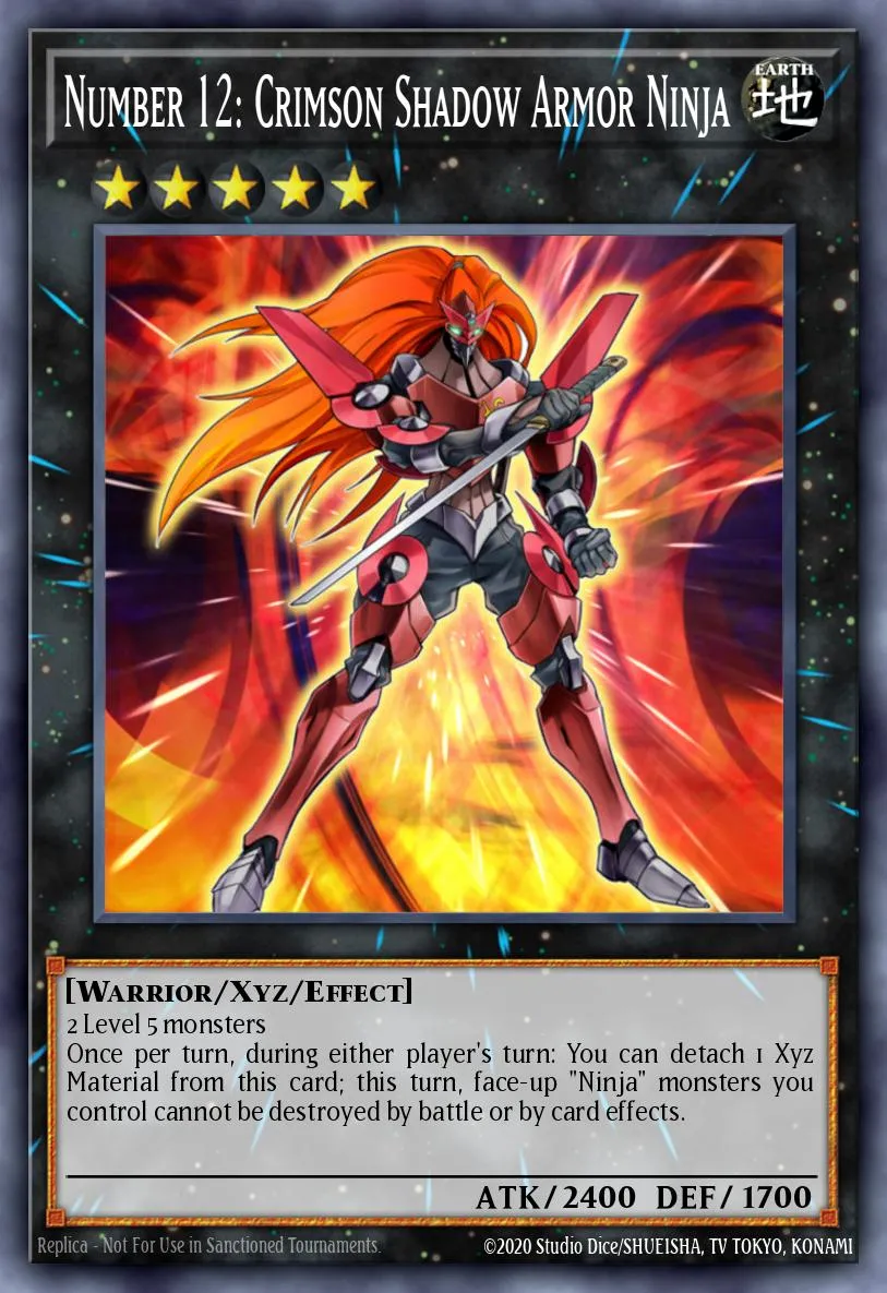 Number 12: Crimson Shadow Armor Ninja · Order of Chaos: Special Edition 19333131/2