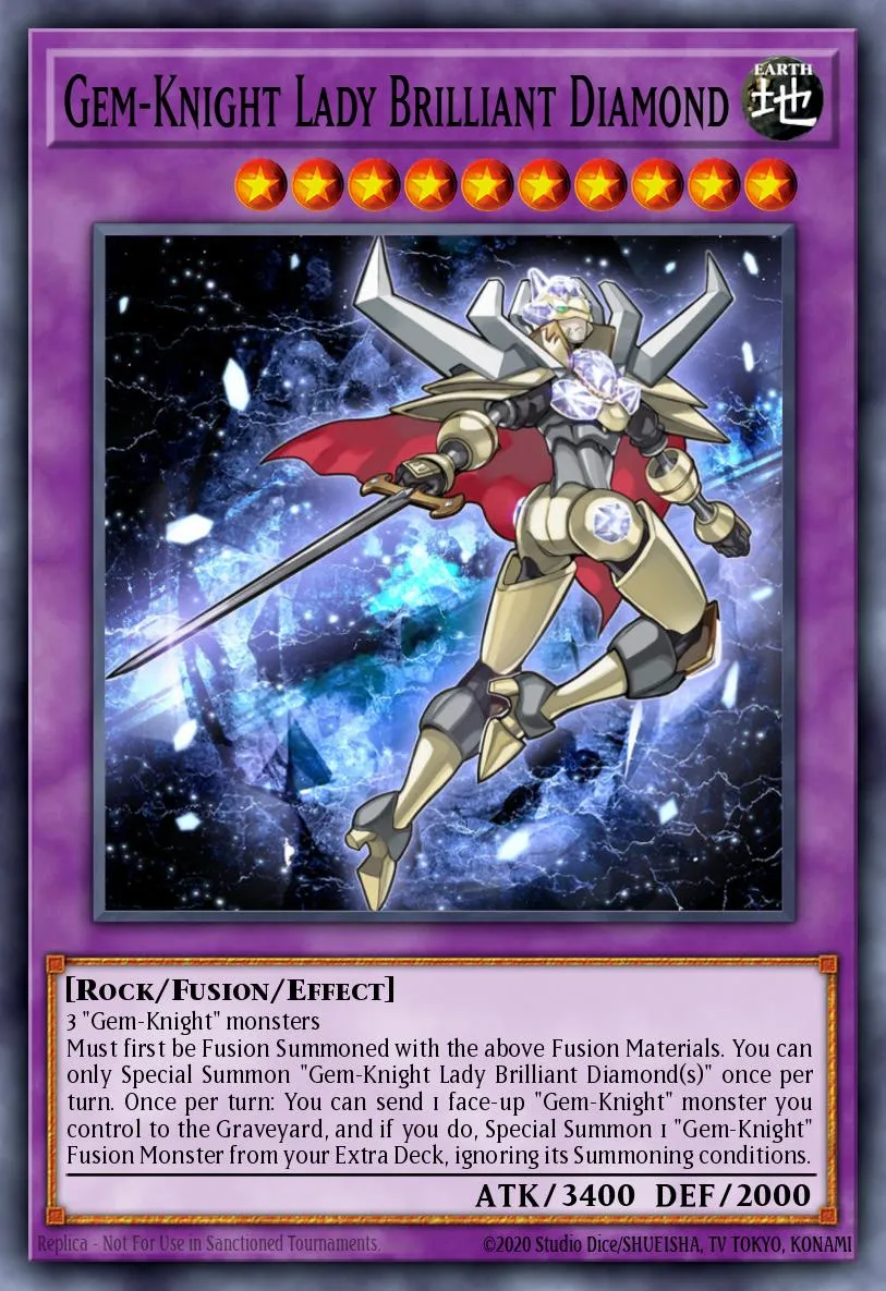Gem-Knight Lady Brilliant Diamond · Clash of Rebellions: Special Edition 19355597/4