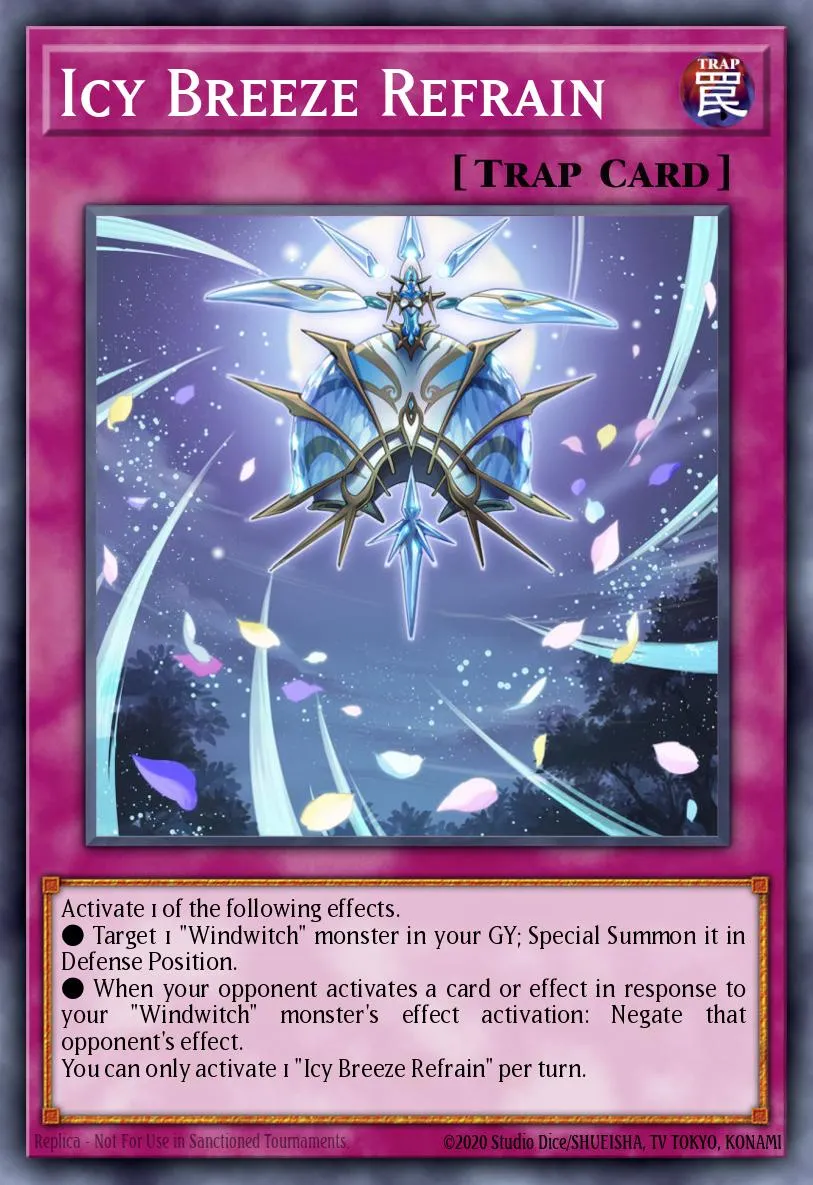 Icy Breeze Refrain · Blazing Vortex Premiere! promotional card 19362568/1