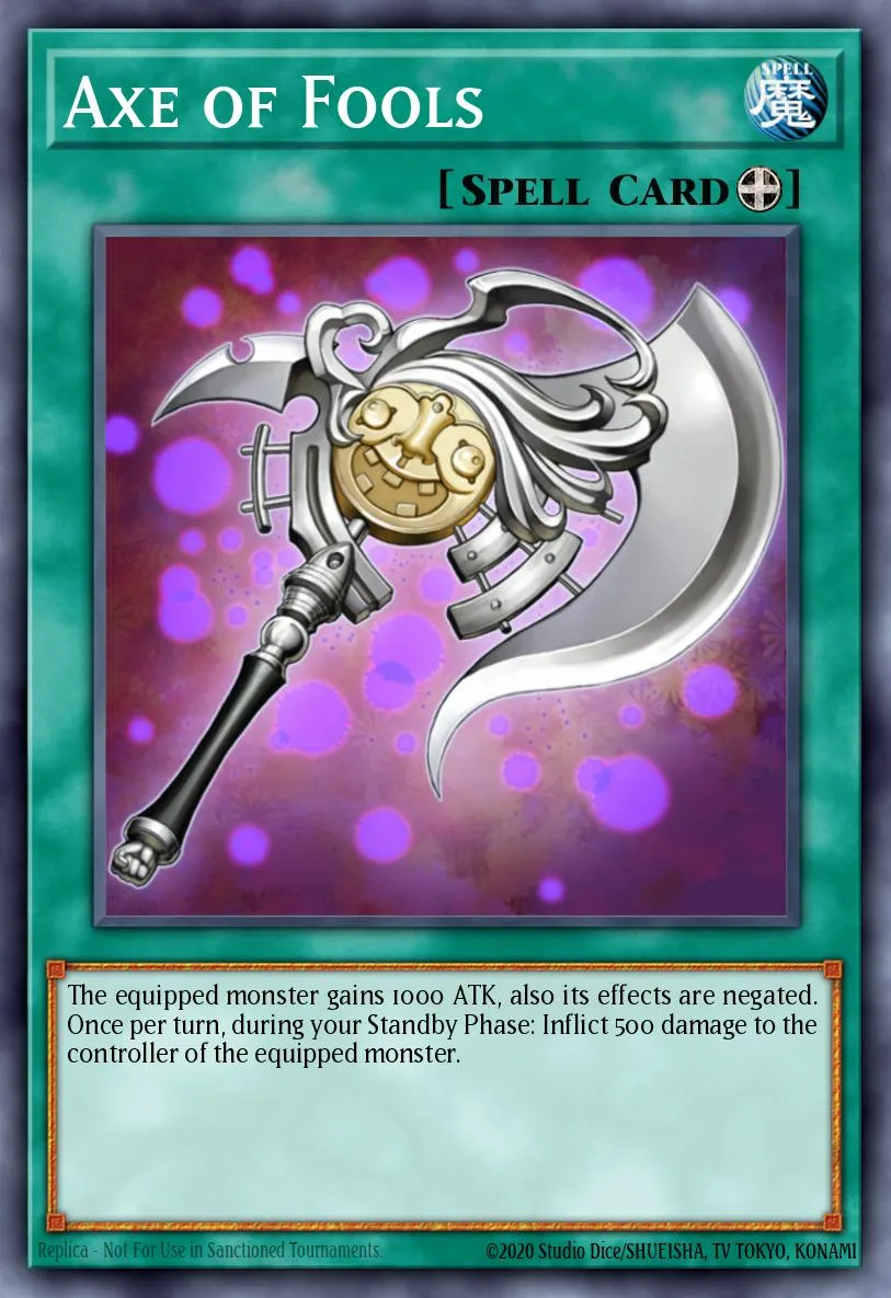 Axe of Fools · Starstrike Blast Sneak Peek Participation Card 19578592/1