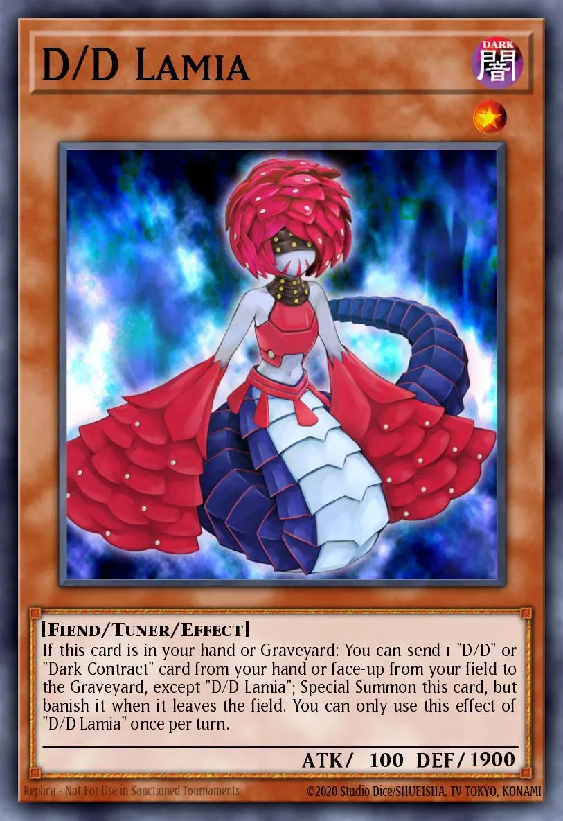 D/D Lamia · Pendulum Domination Structure Deck 19580308/43