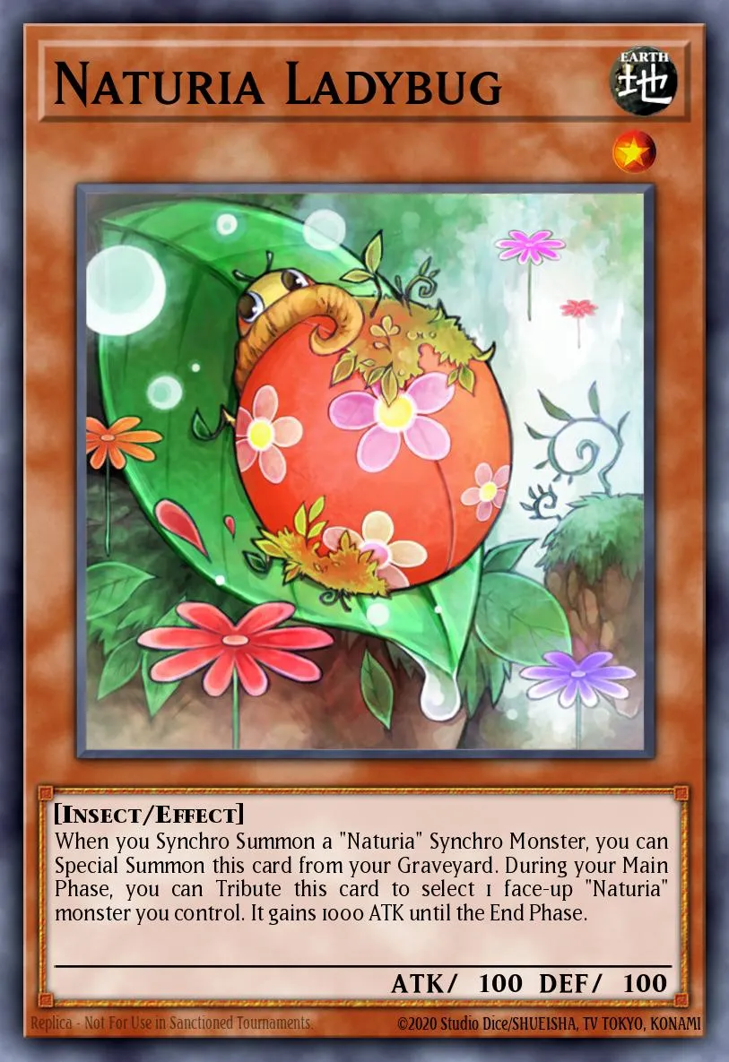 Naturia Ladybug · Duel Terminal 4 19605133/100