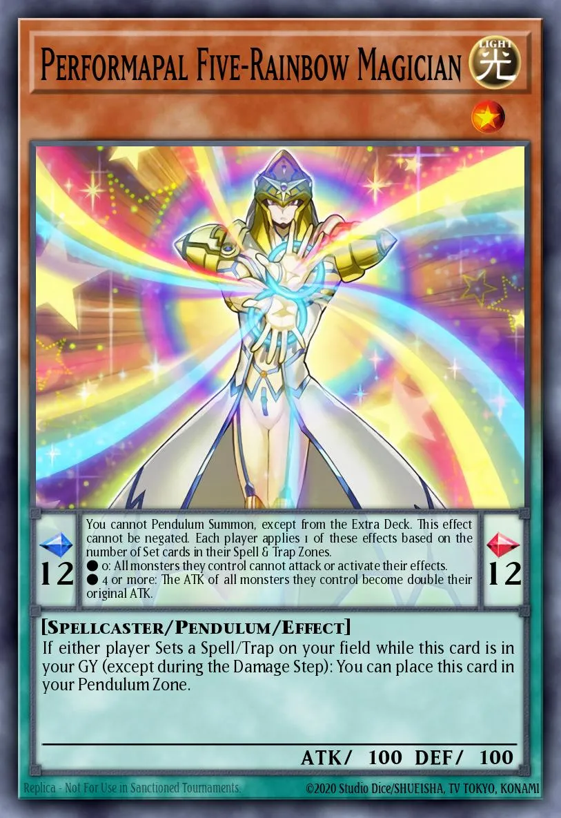 Performapal Five-Rainbow Magician · Battles of Legend: Light's Revenge 19619755/80