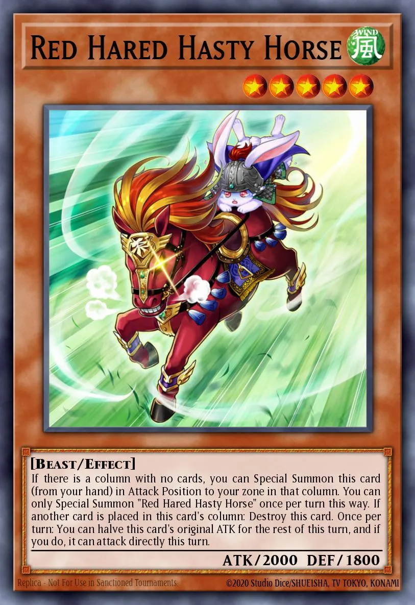 Red Hared Hasty Horse · Flames of Destruction Special Edition 19636995/4