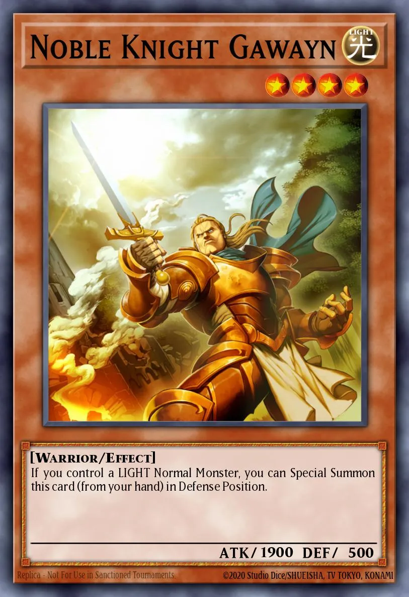 Noble Knight Gawayn · Return of the Duelist: Special Edition 19680539/2