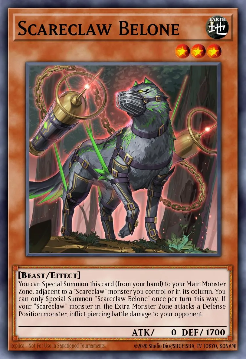 Scareclaw Belone · Dimension Force 19882096/101