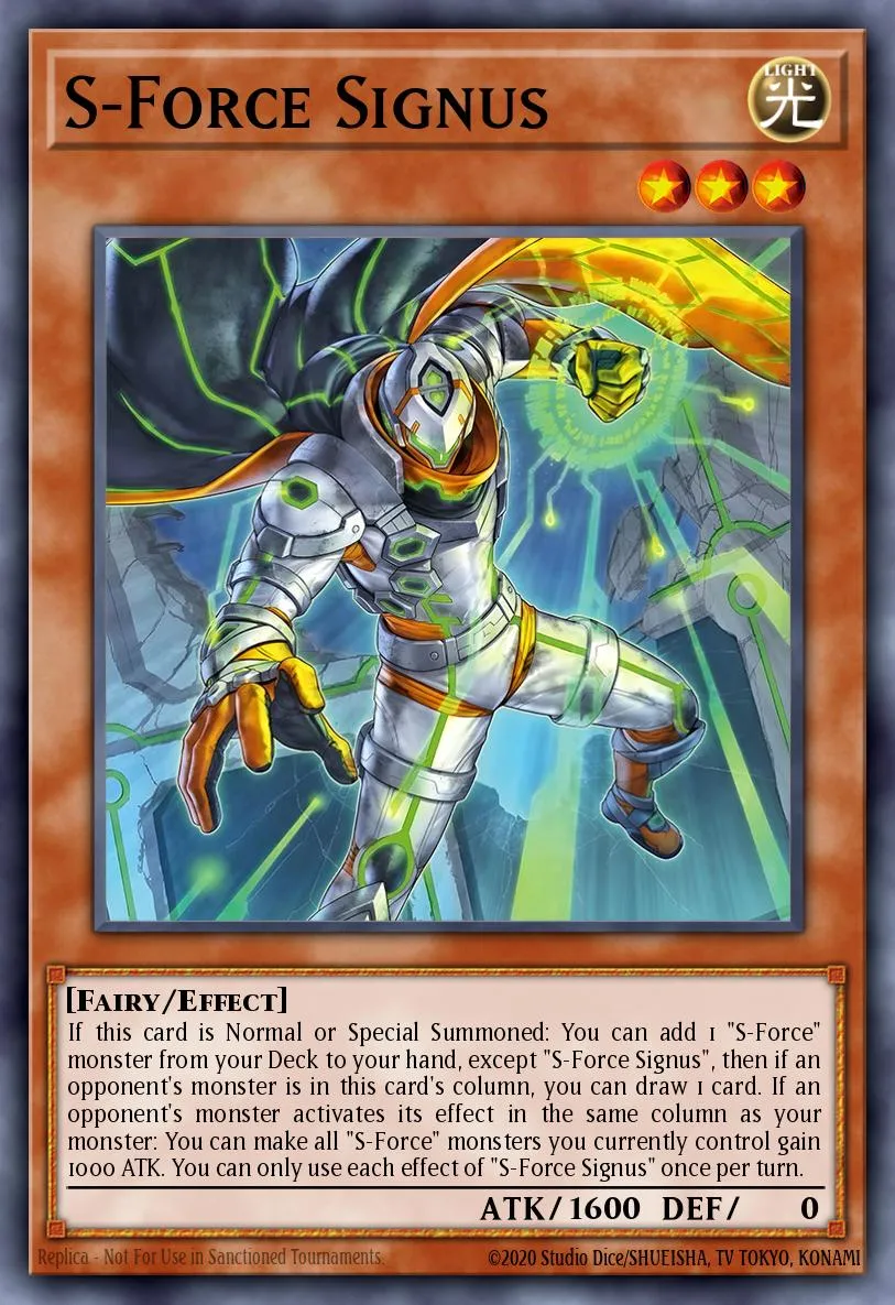 S-Force Signus · Yu-Gi-Oh (No Set) 19951423