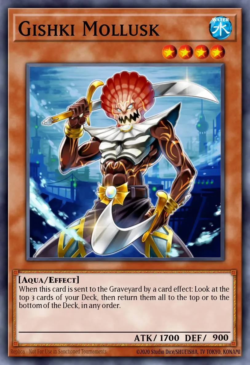 Gishki Mollusk · Duel Terminal 6b 19959742/50