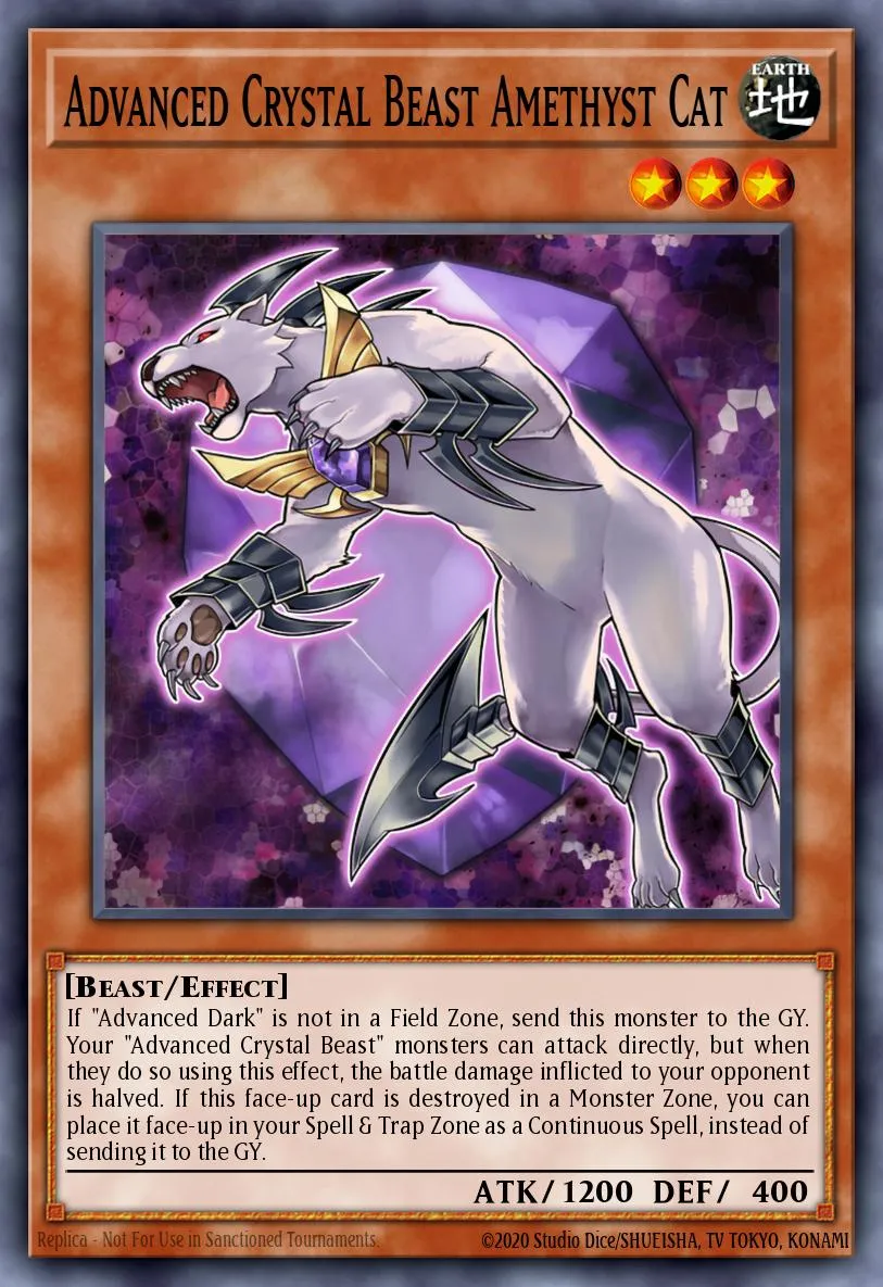Advanced Crystal Beast Amethyst Cat · Battles of Legend: Crystal Revenge 19963185/105