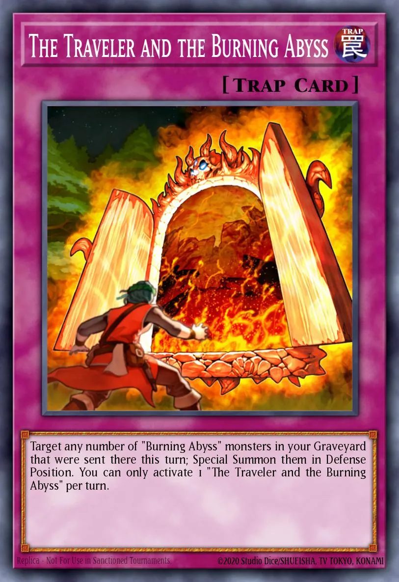 The Traveler and the Burning Abyss · Duelist Alliance: Deluxe Edition 20036055/7