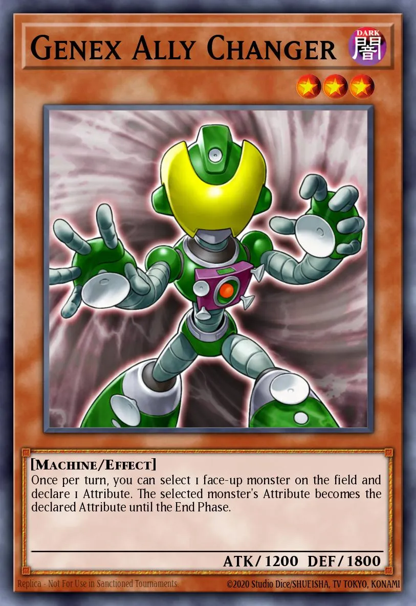 Genex Ally Changer · Duel Terminal 4 20127343/100