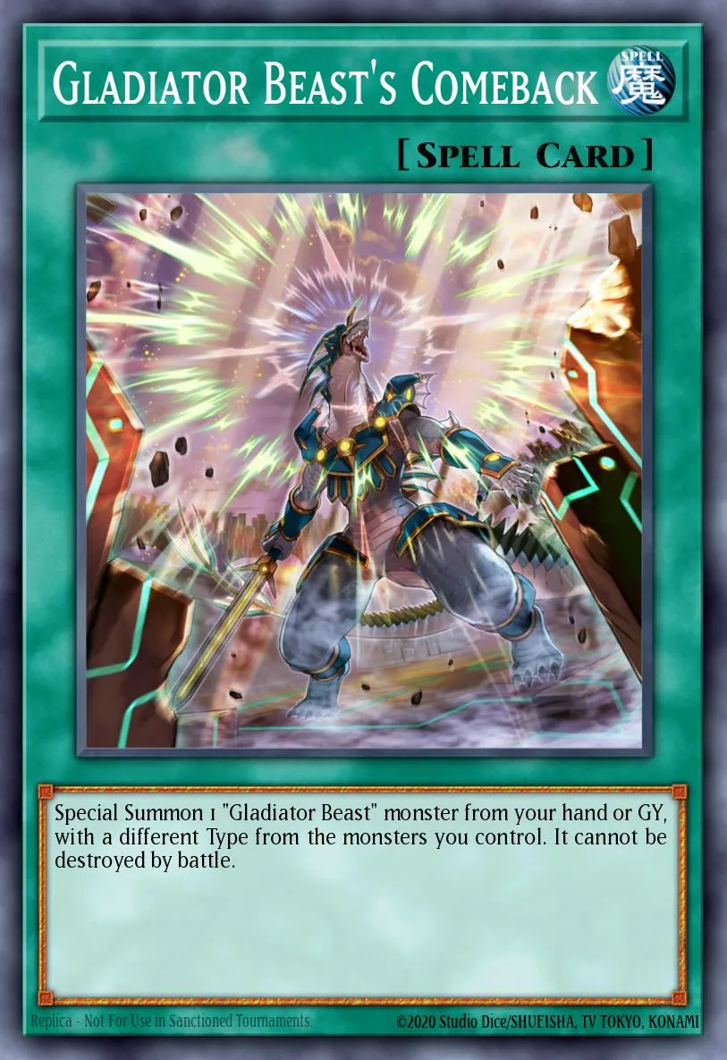 Gladiator Beast's Comeback · Chaos Impact Special Edition 20201255/4