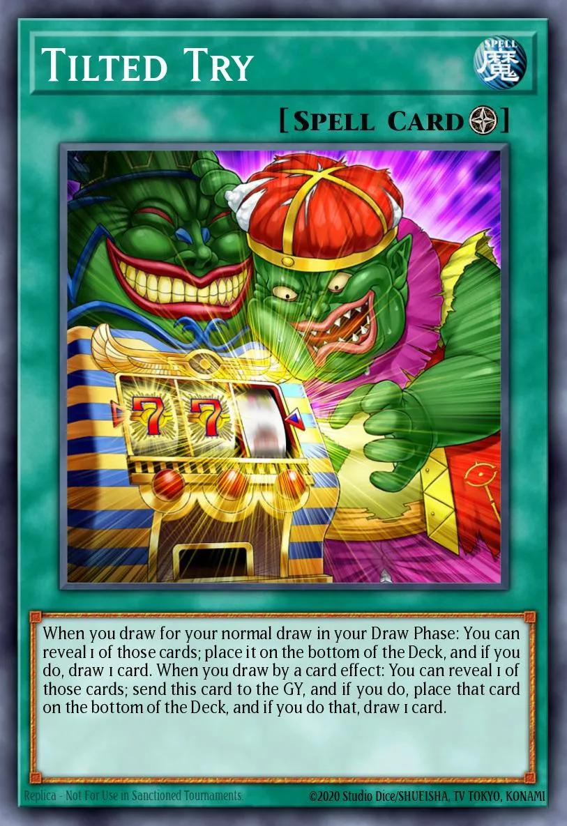 Tilted Try · Blazing Vortex Premiere! promotional card 20216608/1