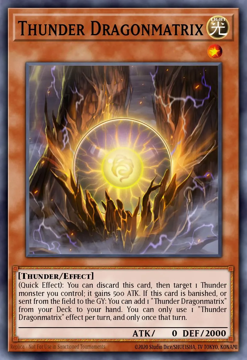 Thunder Dragonmatrix · OTS Tournament Pack 9 (POR) 20318029/36