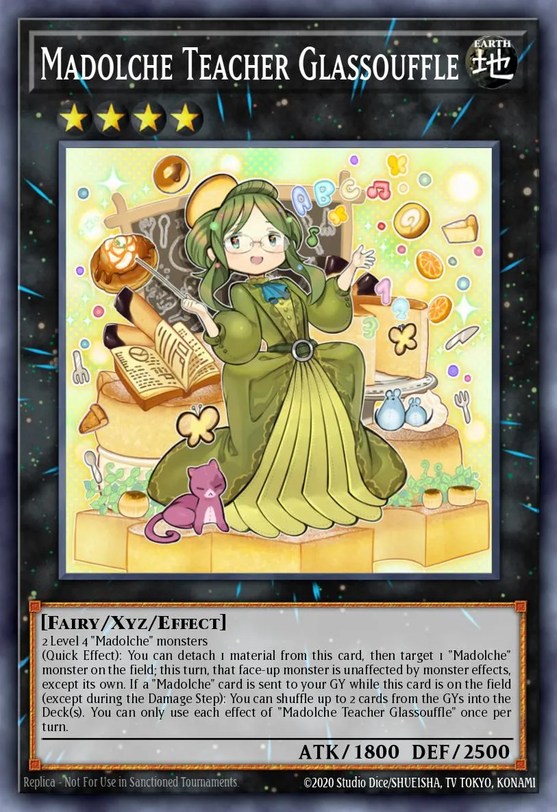 Madolche Teacher Glassouffle · Dark Neostorm Special Edition 20343502/4