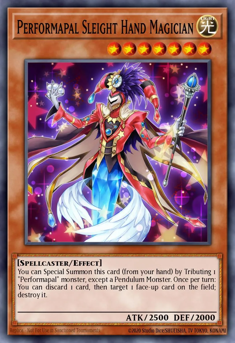 Performapal Sleight Hand Magician · Starter Deck: Yuya 20403123/43