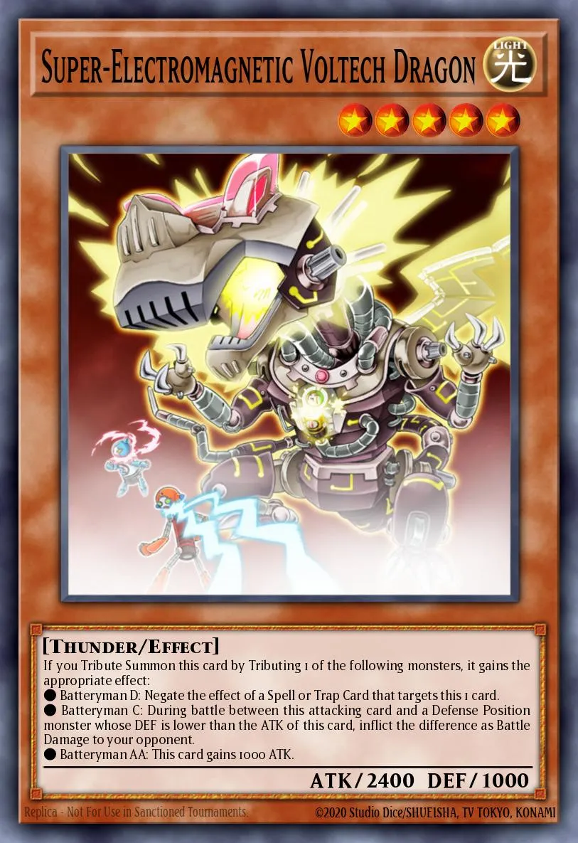 Super-Electromagnetic Voltech Dragon · Enemy of Justice 20529766/60
