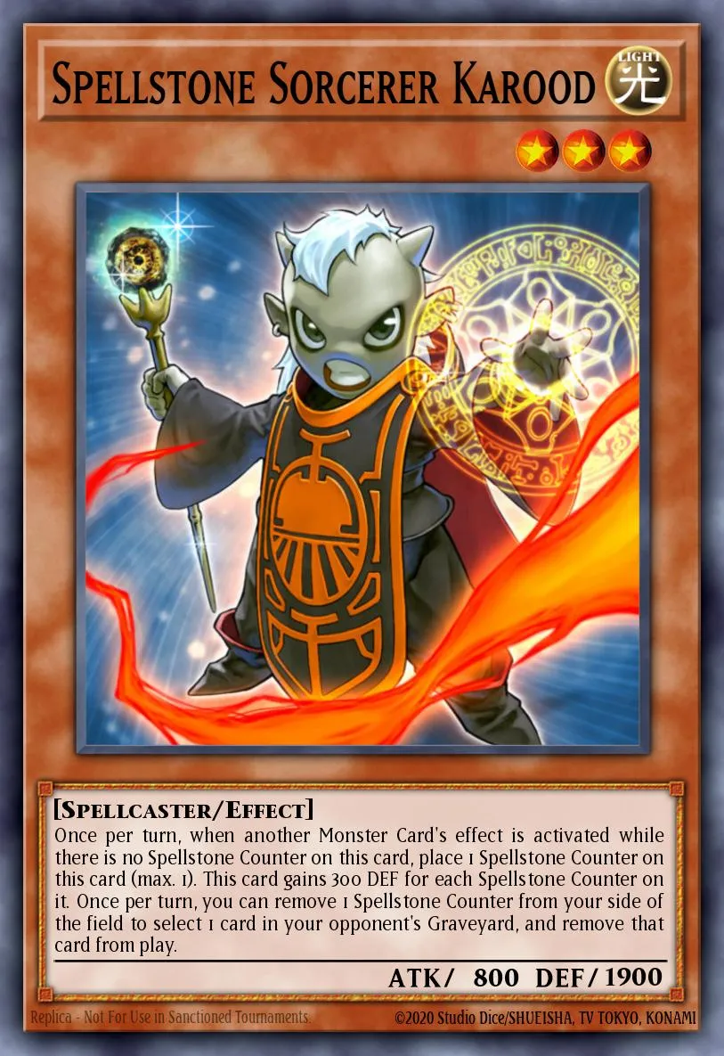 Spellstone Sorcerer Karood · Starstrike Blast Sneak Peek Participation Card 20630765/1