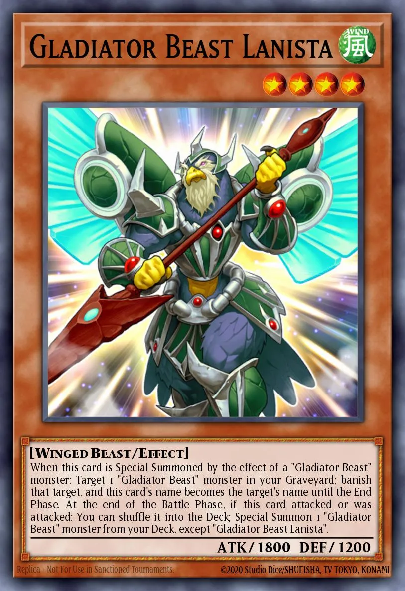 Gladiator Beast Lanista · Legendary Collection 2: The Duel Academy Years Mega Pack 2067935/266
