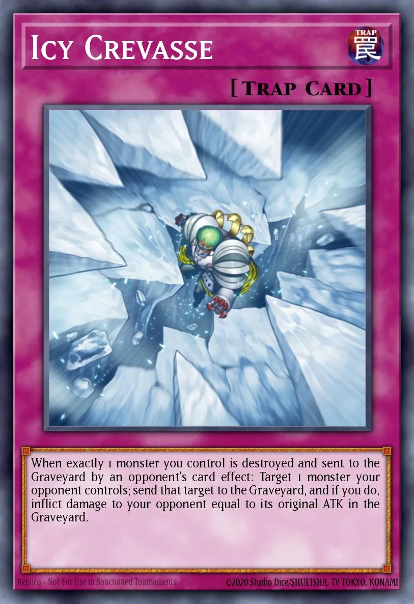 Icy Crevasse · Photon Shockwave Sneak Peek Participation Card 20721759/1