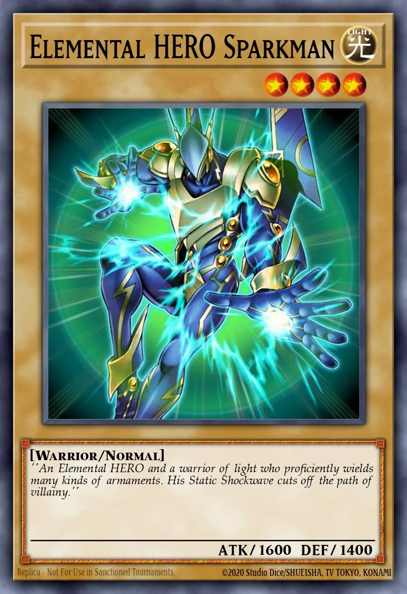 Elemental HERO Sparkman · The Lost Millennium: Special Edition 20721928/4
