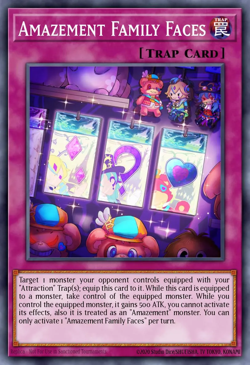 Amazement Family Faces · Lightning Overdrive Premiere! promotional card 20989253/1