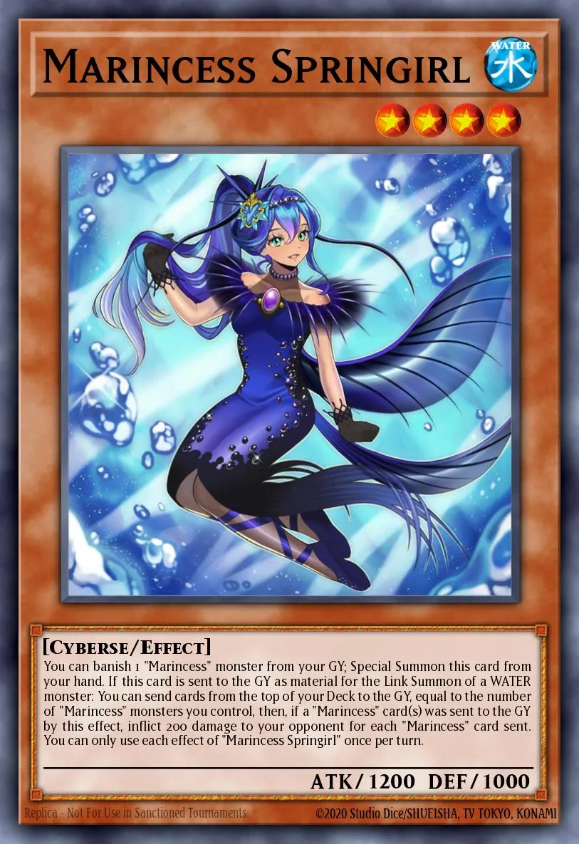 Marincess Springirl · Legendary Duelists: Duels From the Deep 21057444/57
