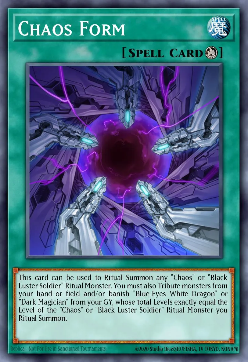 Chaos Form · Yu-Gi-Oh! The Dark Side of Dimensions Movie Pack: Gold Edition 21082832/61