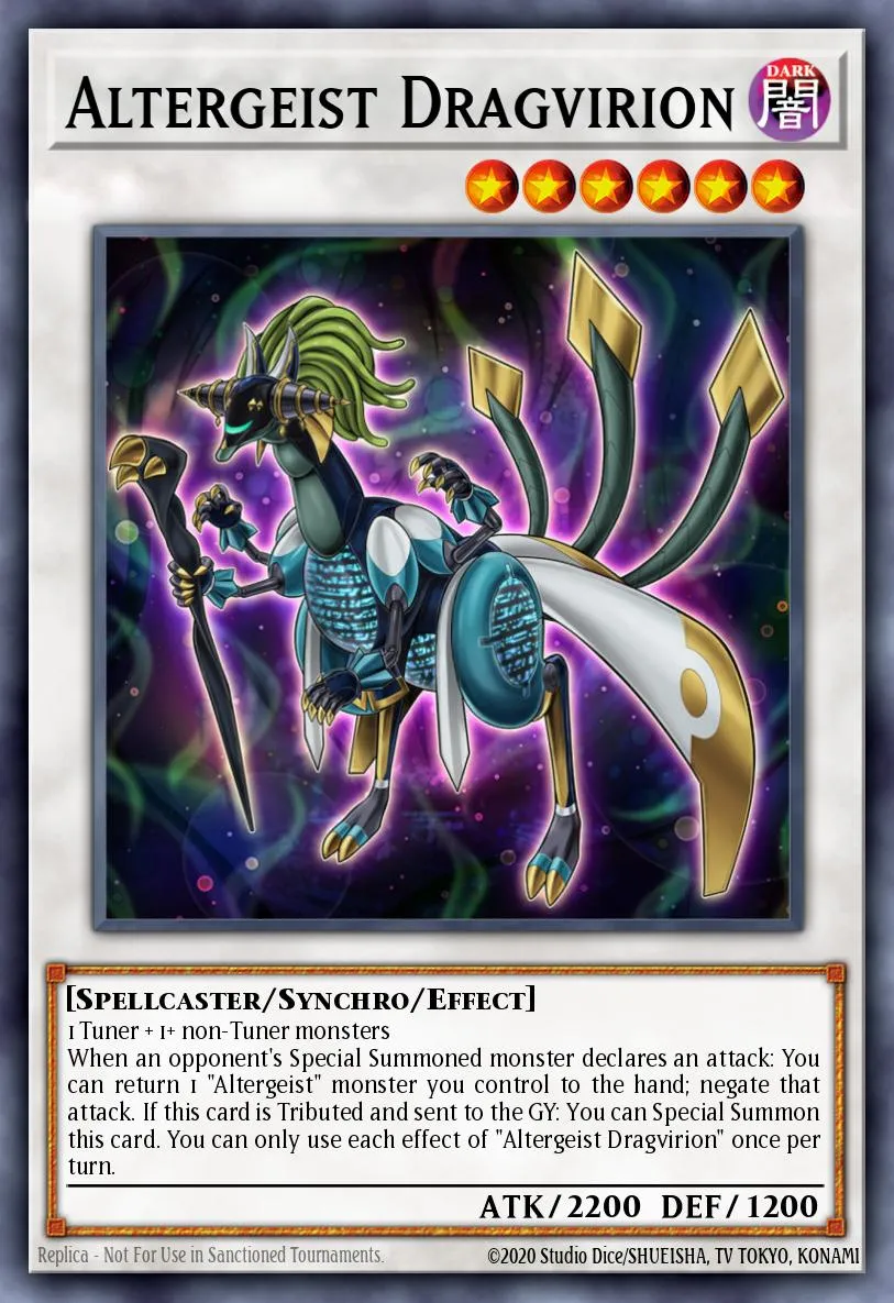 Altergeist Dragvirion · Dark Neostorm Special Edition 21187631/4