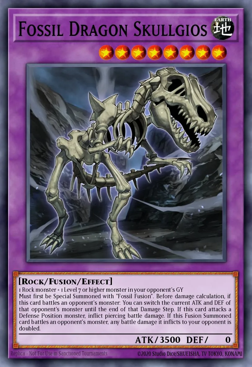 Fossil Dragon Skullgios · Battles of Legend: Armageddon 21225115/94