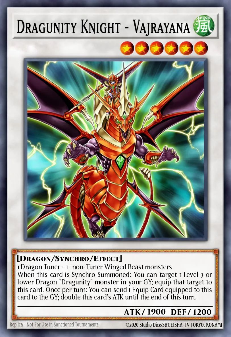 Dragunity Knight - Vajrayana · Starstrike Blast Sneak Peek Participation Card 21249921/1
