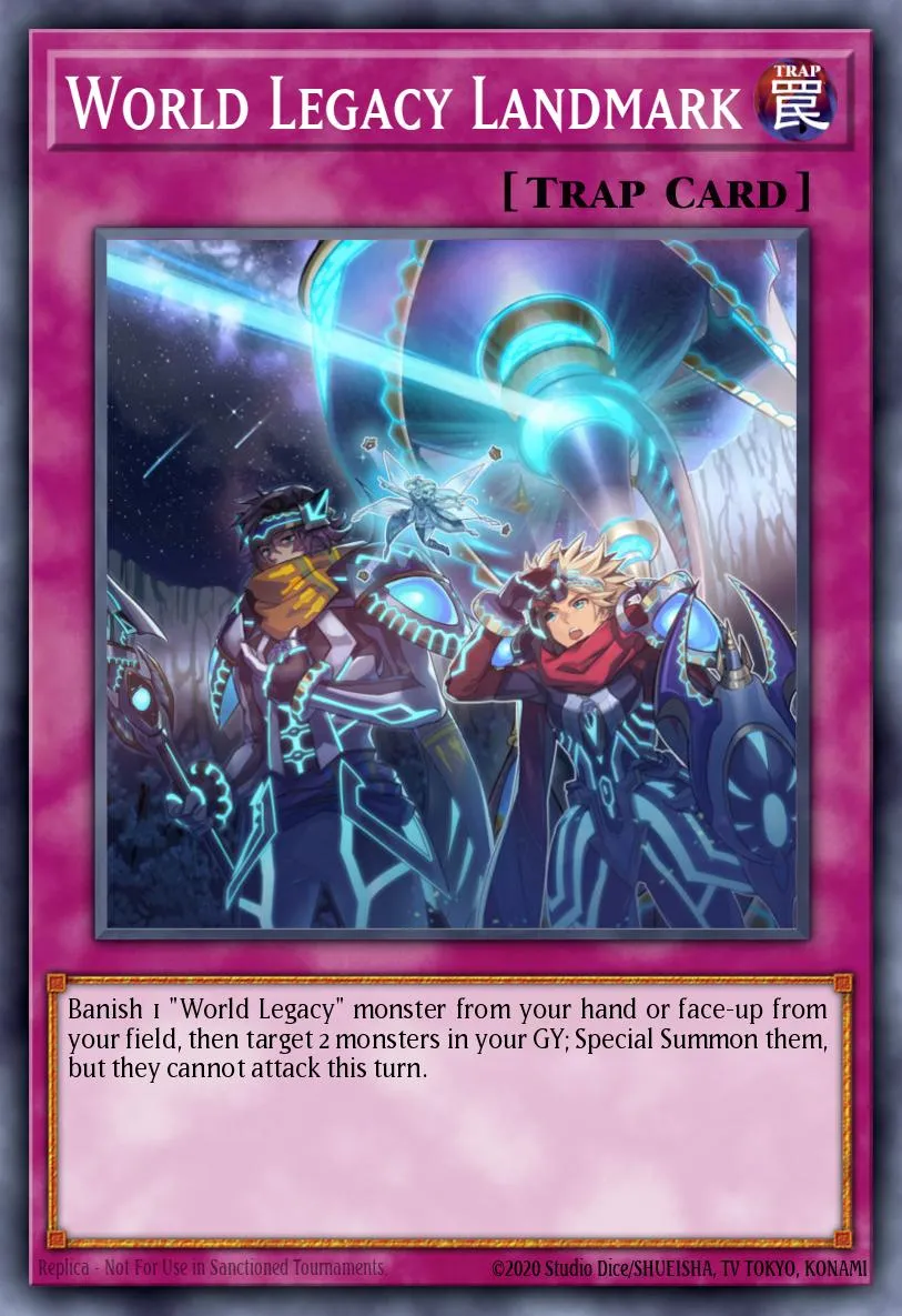 World Legacy Landmark · Code of the Duelist Special Edition 21254443/4