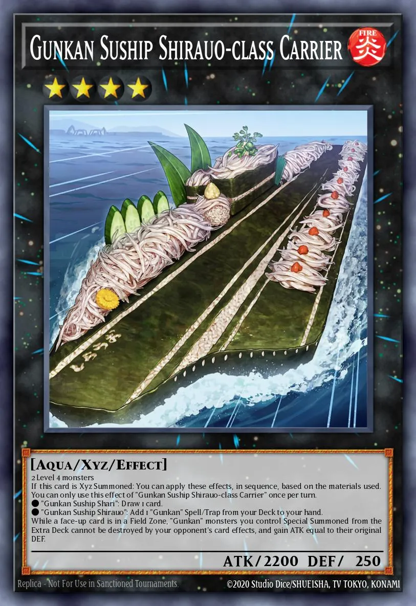 Gunkan Suship Shirauo-class Carrier · Burst of Destiny 21293424/101