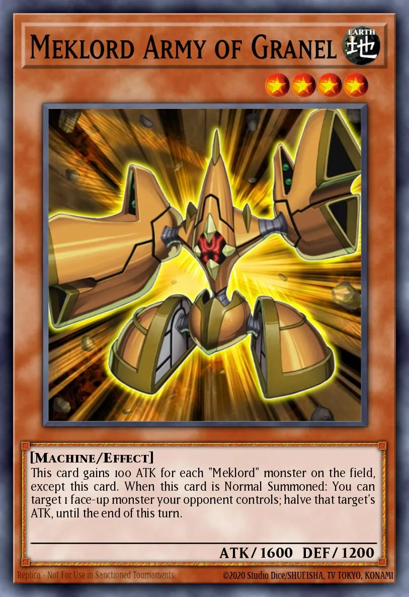Meklord Army of Granel · Extreme Victory Sneak Peek Participation Card 2137678/1