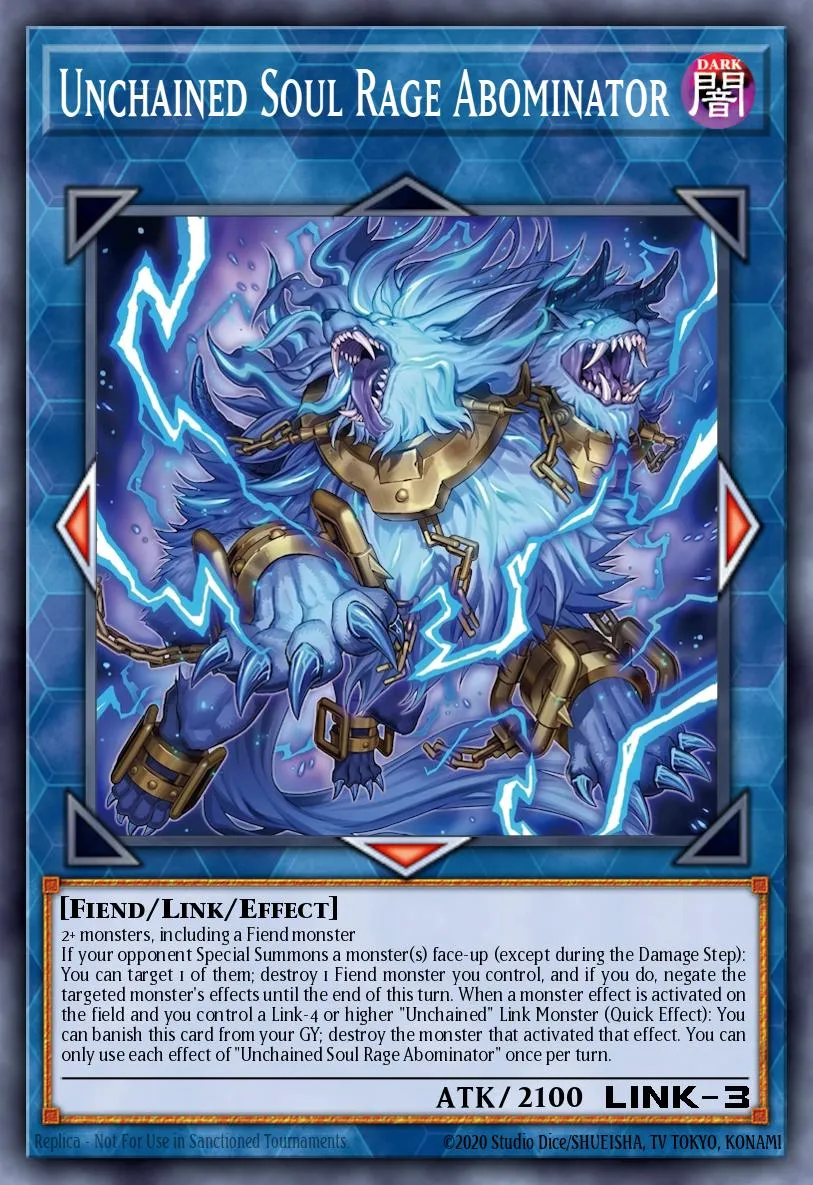 Unchained Soul Rage Abominator · Yu-Gi-Oh (No Set) 21419436