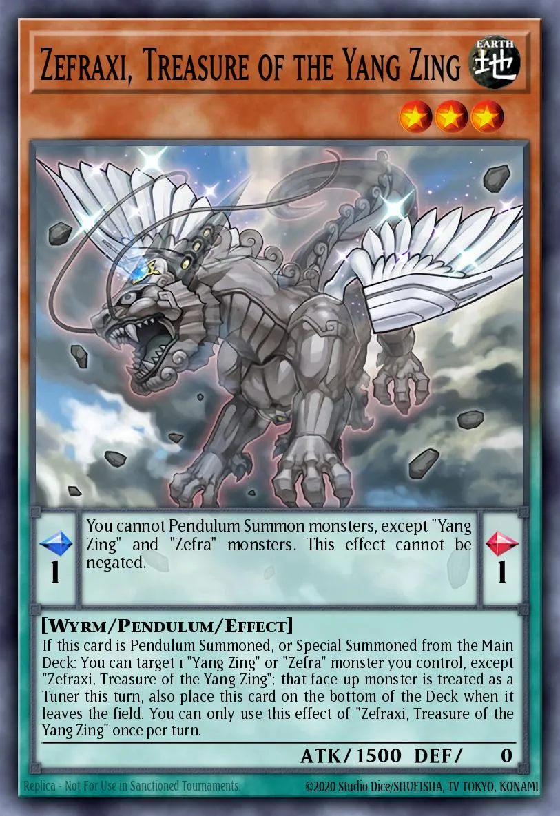 Zefraxi, Treasure of the Yang Zing · Crossed Souls: Advance Edition 21495657/4