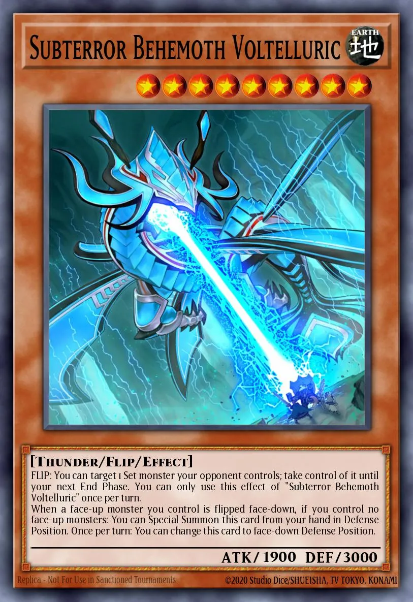Subterror Behemoth Voltelluric · Raging Tempest: Special Edition 21607304/4