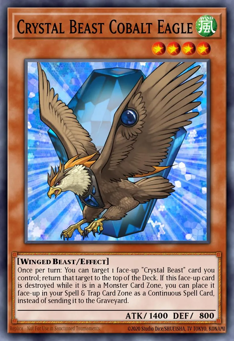 Crystal Beast Cobalt Eagle · Force of the Breaker: Special Edition 21698716/2