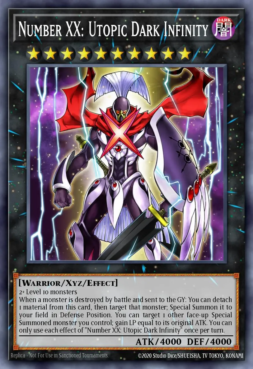 Number XX: Utopic Dark Infinity · Dark Neostorm Special Edition 21858819/4