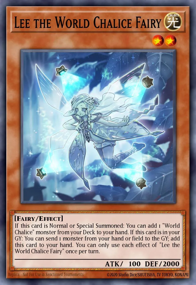 Lee the World Chalice Fairy · Code of the Duelist Special Edition 21893603/4