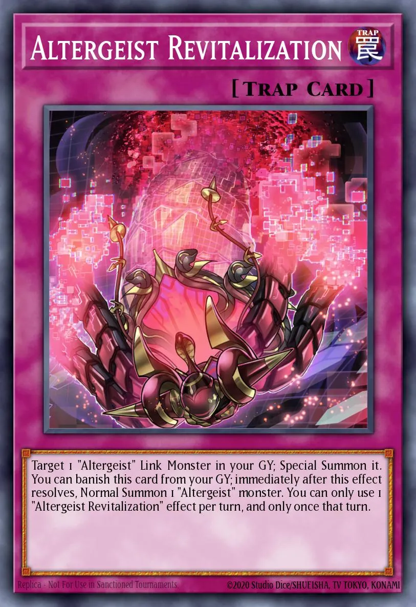Altergeist Revitalization · Duelist Nexus 22024279/99