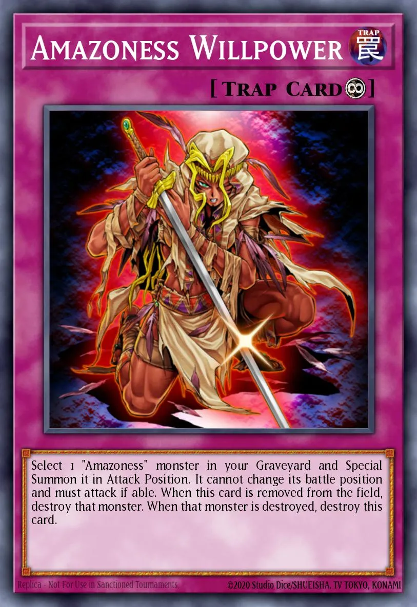 Amazoness Willpower · Duelist Revolution: Special Edition 22082163/2