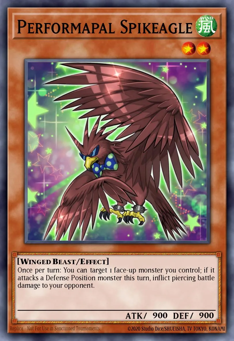 Performapal Spikeagle · Secrets of Eternity: Super Edition 22091345/14