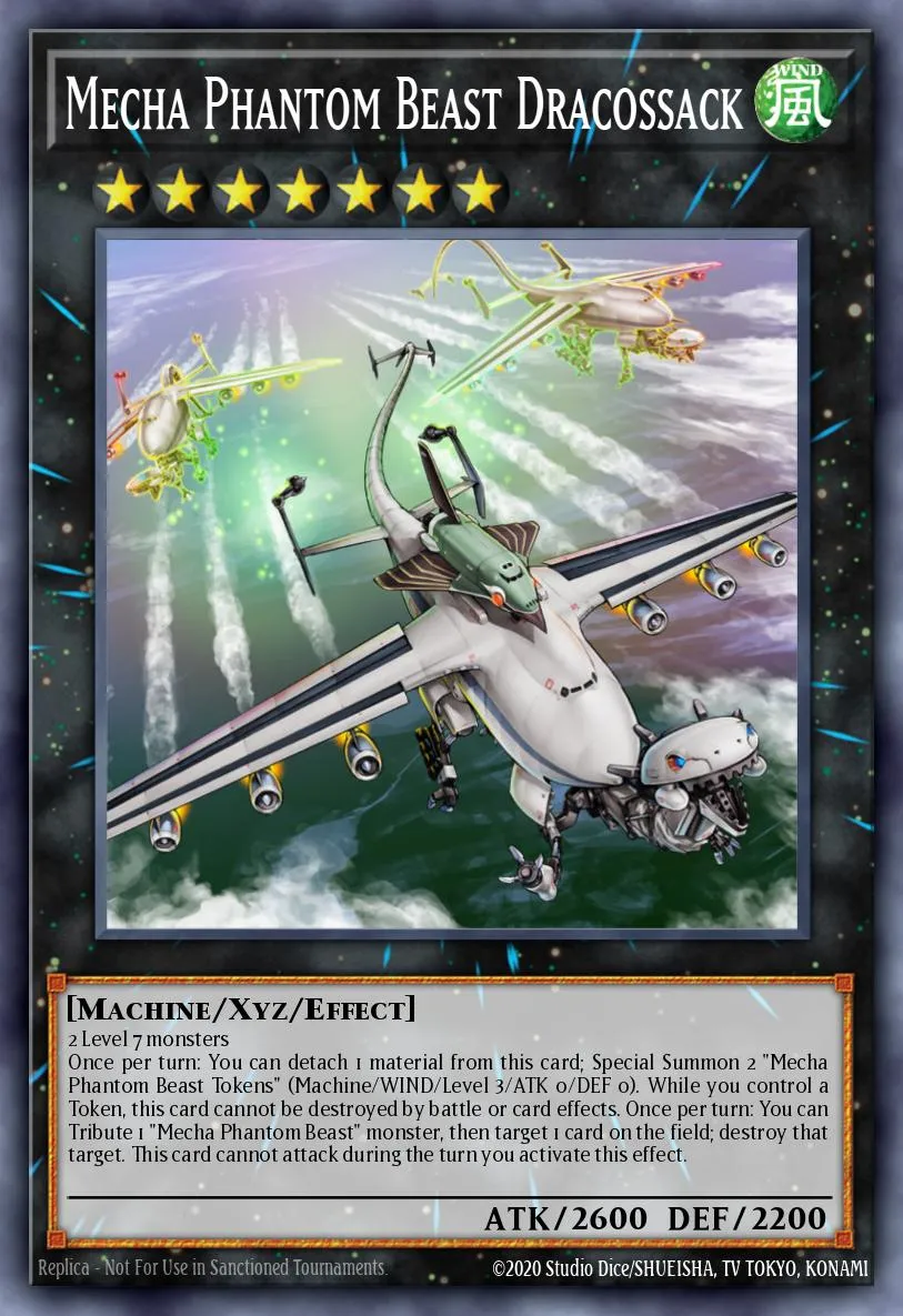 Mecha Phantom Beast Dracossack · Lord of the Tachyon Galaxy Sneak Peek Participation Card 22110647/1