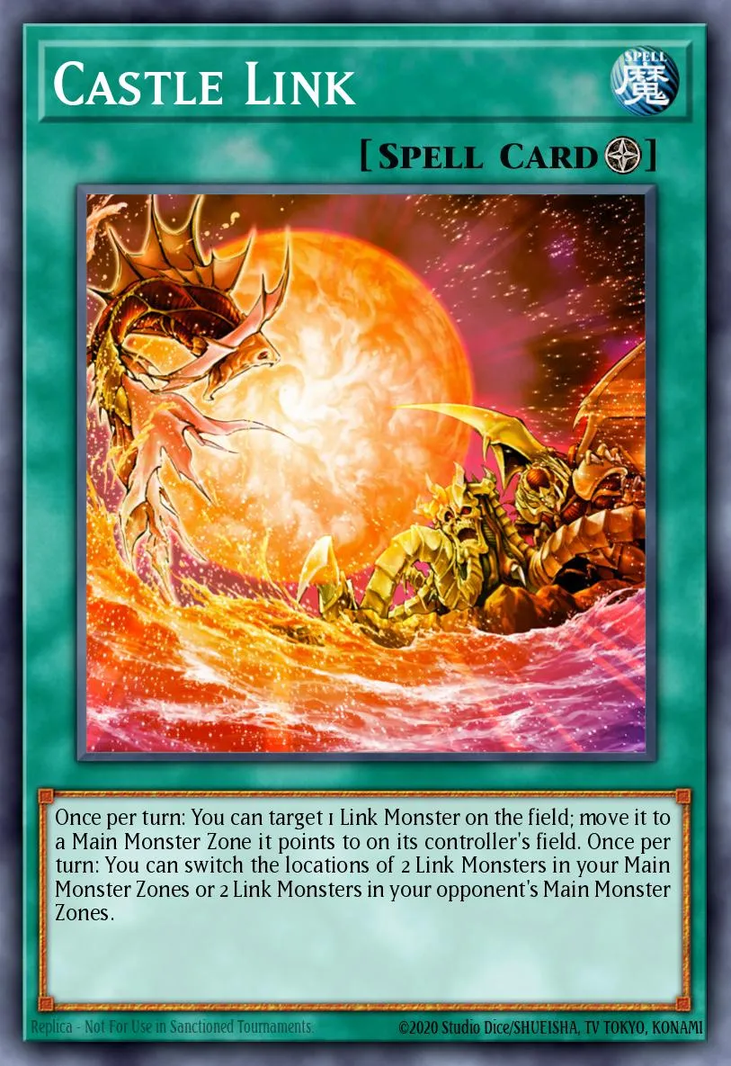 Castle Link · Code of the Duelist Special Edition 22198672/4